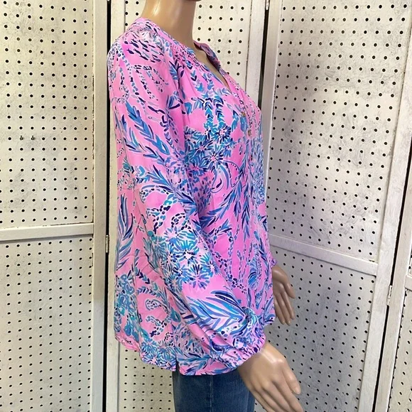 Lilli Pulitzer silk - Picture 3 of 9